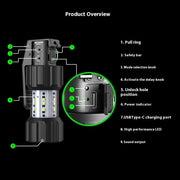 ND30B Sound And Light Assault Ball Tactical Teaching Interference Ball Acting Training Interference Light