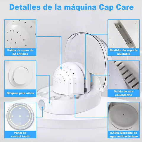 Automatic Cap Cleaner With Steam And Dry,steam Cleaning&Ironing And Drying For Bucket Hat Baseball Cap,hat Cleaner&Dryer For Trucker Hat Etc