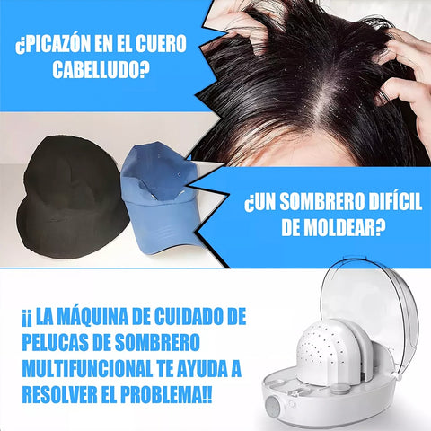 Automatic Cap Cleaner With Steam And Dry,steam Cleaning&Ironing And Drying For Bucket Hat Baseball Cap,hat Cleaner&Dryer For Trucker Hat Etc